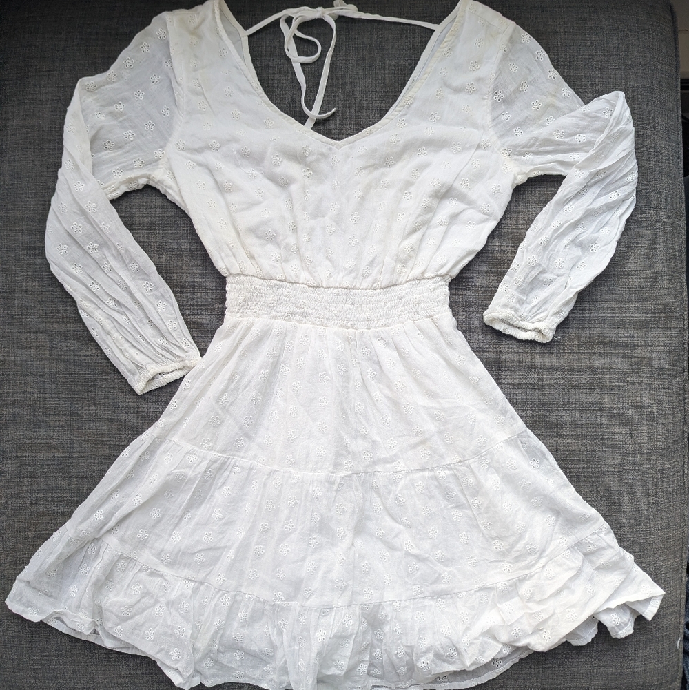 Hollister White Lace Dress